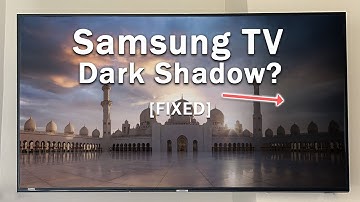 SAMSUNG TV Dark Shadow on Screen | (Vertical Shadow/Very Dim Screen/Dark on One Side) | How to Fix!