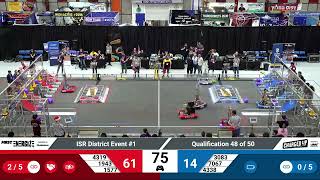 Qualification 48 - 2023 ISR District Event #1