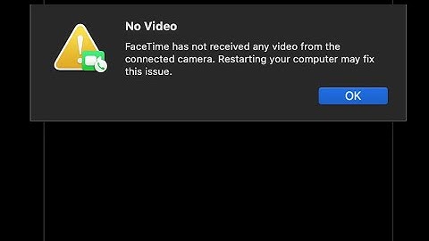 How To Fix MacBook/MacBook/MacBook Air Camera Is Not Working