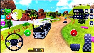 Real Coach Bus Driving 3D - Uphill Bus Drive Simulator 2025 - Android GamePlay screenshot 4