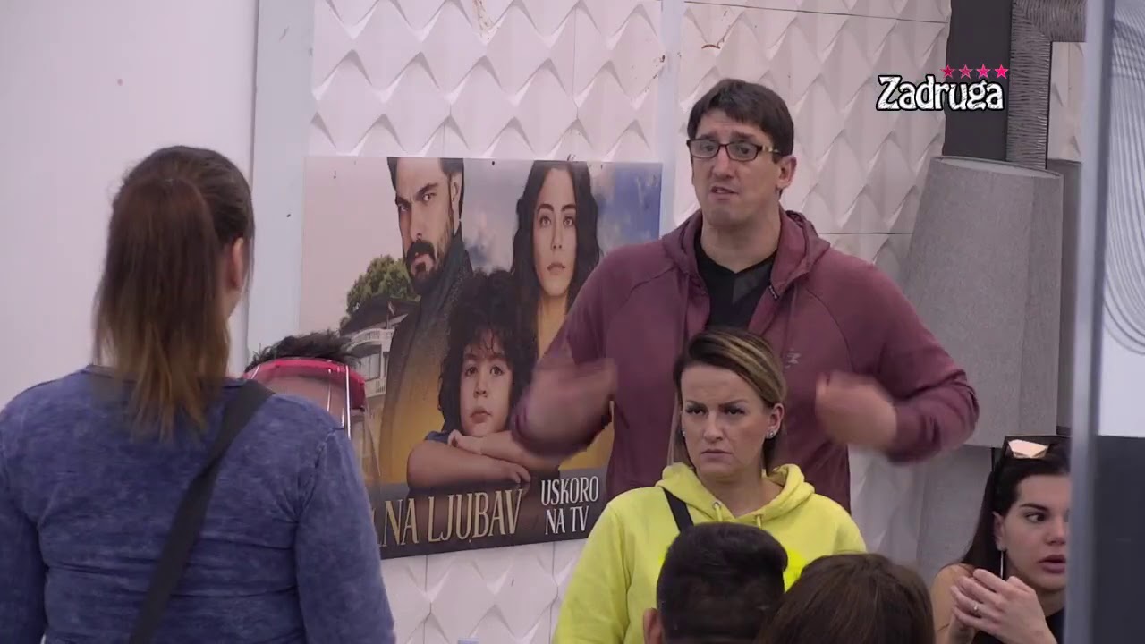 Zadruga 4 - Miljana i Kristijan umalo nasrnuli jedno na drugo - 05.02.2021.