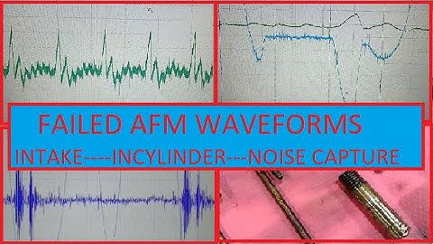 Waveform Analyzation Breakdown When AFM Lifter Fails