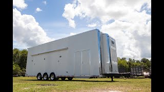 2022 8.5x34 Vintage Stacker Race Trailer  00008