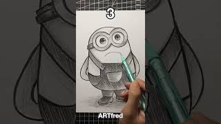 Which one is correct for this Cute minion ✨ #minions #shorts #drawing