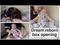 REBORN BABY BOX OPENING of my dream baby *emotional* ~ Maddie by Bonnie brown