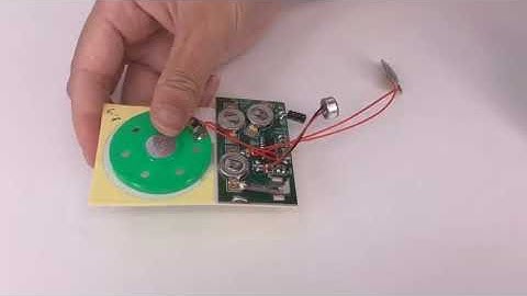 Funtek Recordable Sound Module Voice Chip for Greeting Cards