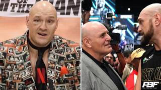 Tyson Fury Gets Real On John Fury Relationship After Confronting Anthony Joshua Beating Makhmudov