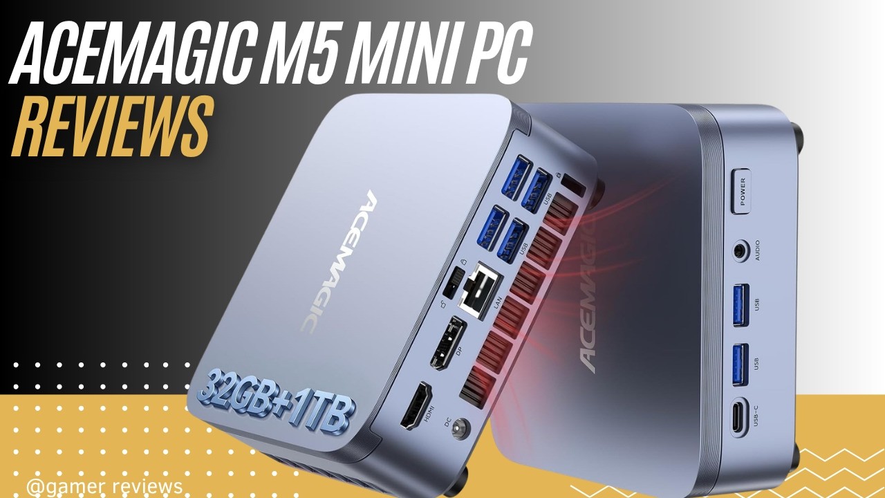 ACEMAGIC M5 Mini PC Review | Intel Core 14500HX, 32GB RAM, 1TB SSD