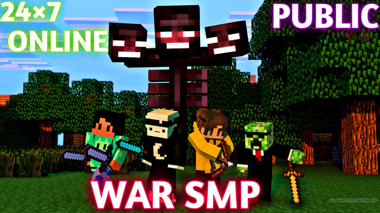 🔴 MINECRAFT LIVE || PUBLIC SMP LIVE | JAVA + PE | 24/7 | FREE TO JOIN # ...