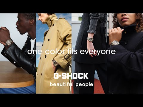 G-SHOCK ✕ beautiful people "One color fits everyone" | CASIO G-SHOCK