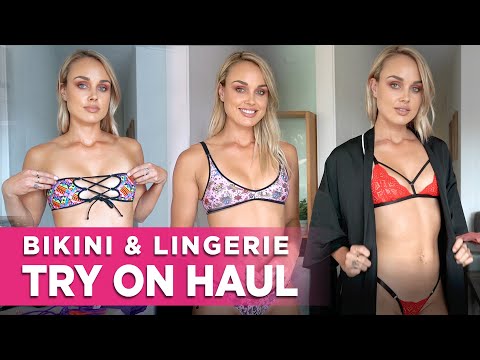 Bikini & Lingerie Try On Haul Video With Britt: Birthday Edition! (Facebook Live Replay)