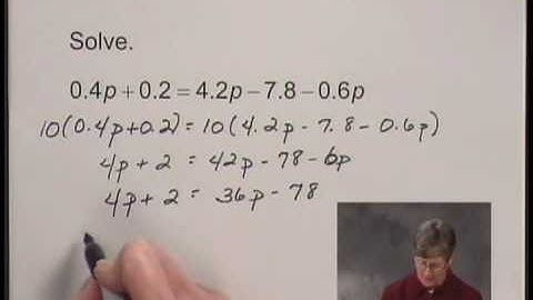 Introductory and Intermediate Algebra Ch2 Ex11