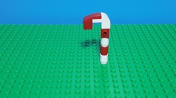 how to make a lego candy cane