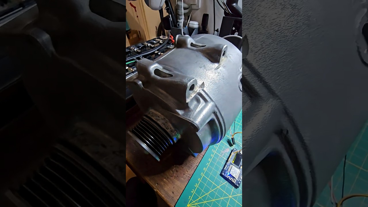 Massive motor/generator testing for ice gokart project