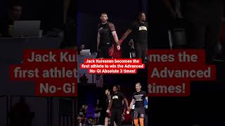 Jack Kuivanen Becomes The First 3X Advanced No-Gi Absolute Champ In The History Of Sub Spectrum!