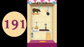 Rescue Cut Level 191 [2021] [HD] rescue cut rope puzzle