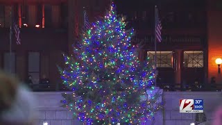 Annual tree-lighting celebration in Providence returns after virtual pandemic year