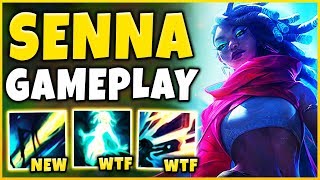 NEW CHAMPION SENNA GAMEPLAY! THE MOST BROKEN CHAMPION EVER RELEASED! (URF AKALI WHILE WAITING)