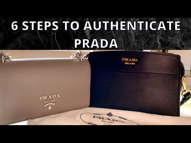 6 STEPS TO AUTHENTICATE PRADA HANDBAGS, Is your Prada REAL or FAKE?