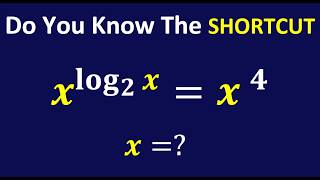 How to Solve Exponential Logarithmic Equations | This Looks Like x = 16… But There’s Another Answer