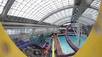 World Waterpark Slides POV - West Edmonton Mall