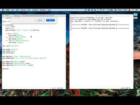 appJar Tutorial 6