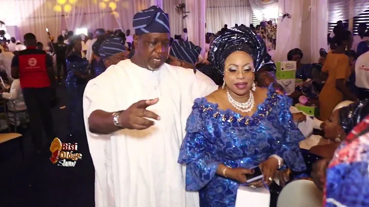See Million Dollars Diamond Jewelry Otunba Folashade Shoye Rocks To Dr Taiwo Afolabi 60th Birthday