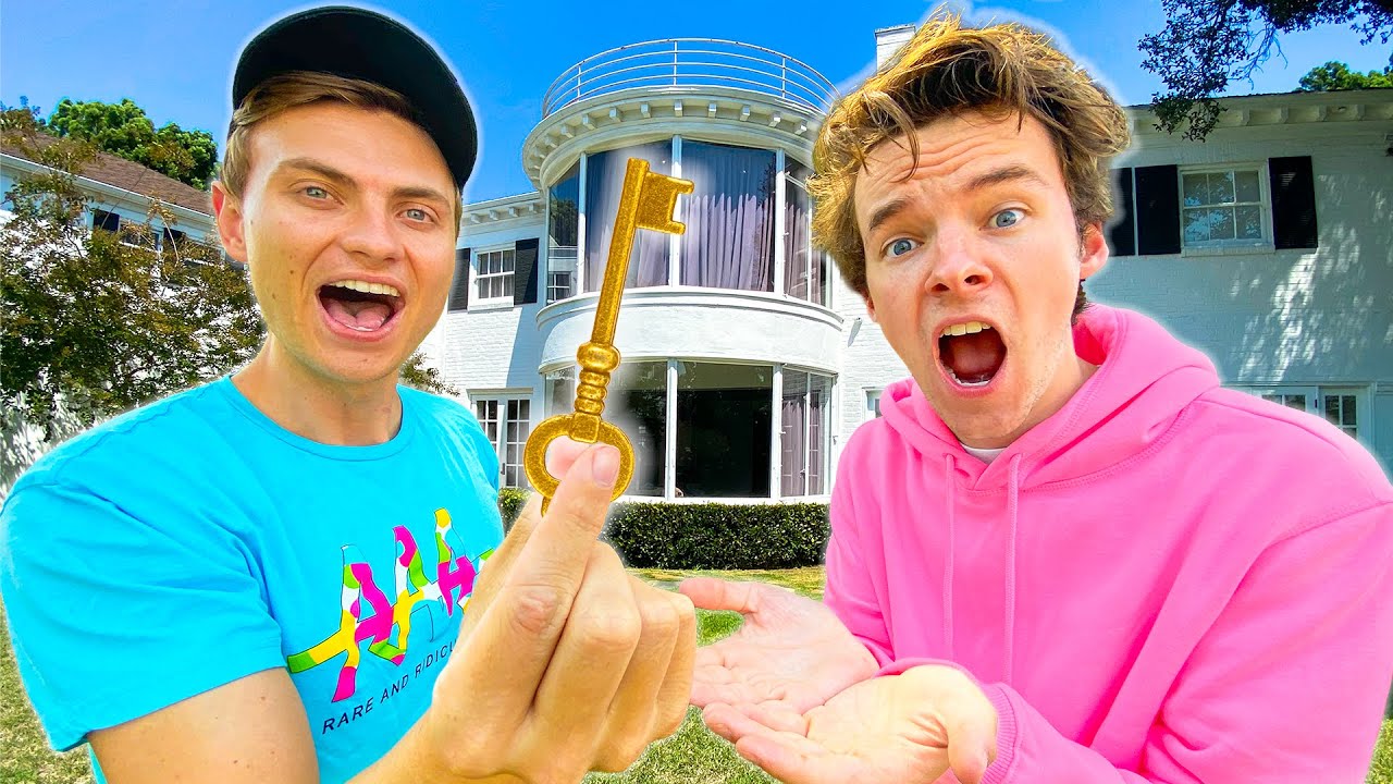 CARTER SHARER GAVE ME THE TEAM RAR HOUSE!! YouTube