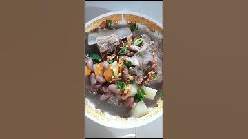 Sup Iga Brenebrown Kentang Wortel |Masak Hari Ke -7 DiKampung Suami #shortsvideo #sopiga #brenebrown