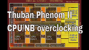 AMD Phenom II 960T CPU/NB and HT Link overclocking
