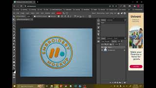 How to edit embroidery mockup PSD using Photopea How to edit embroidery mockup PSD using Photopea