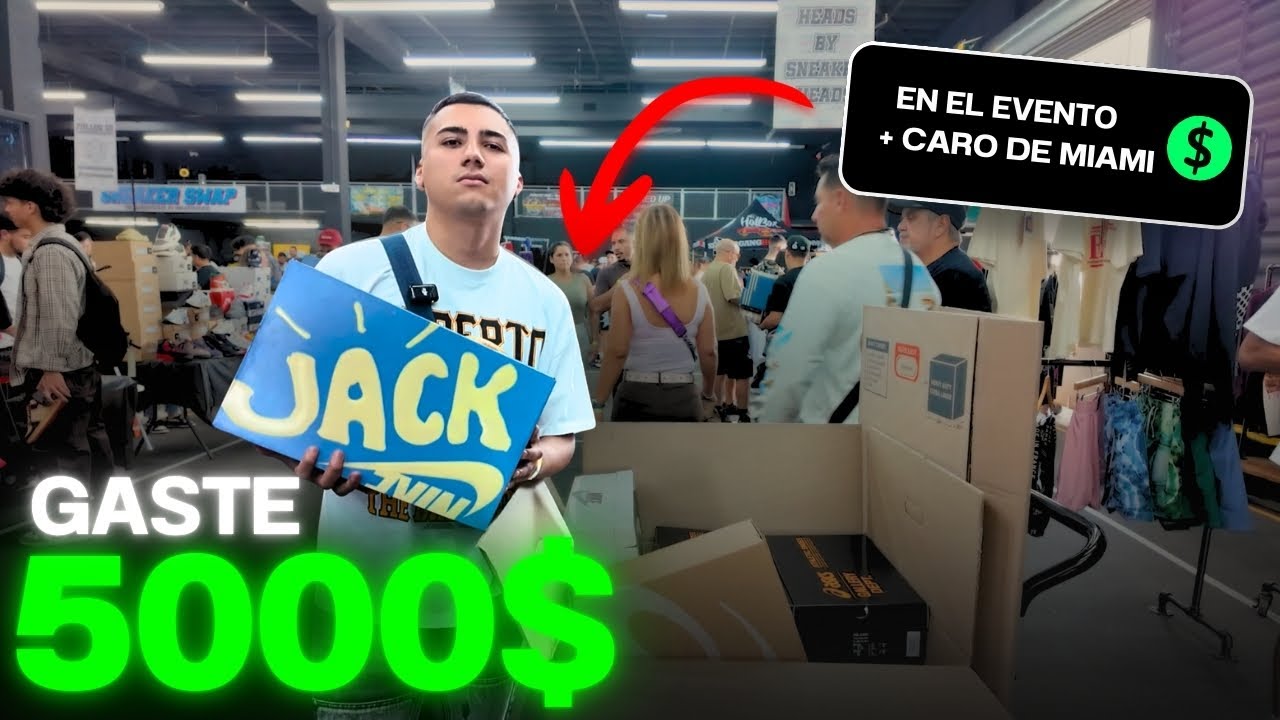 GASTAMOS $5000 EN EL EVENTO MAS CARO DE MIAMI