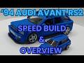'94 AUDI AVANT RS2 - SPEED BUILD & OVERVIEW (MATTEL BRICK SHOP HOT WHEELS JGR28 2025) #bricks
