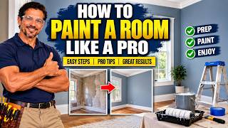 How to Paint a Room Like a Pro!   Simple Secrets for a Professional Finish!