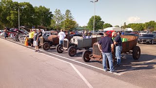 T Coupe Ride Along on the way to Cars & Coffee, with Haywagon and Phaeton