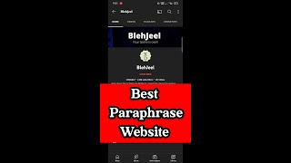 Best Paraphrase Website