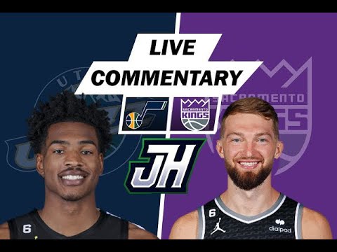 Utah Jazz vs Sacramento Kings NBA Livestream Reaction and Play by Play
