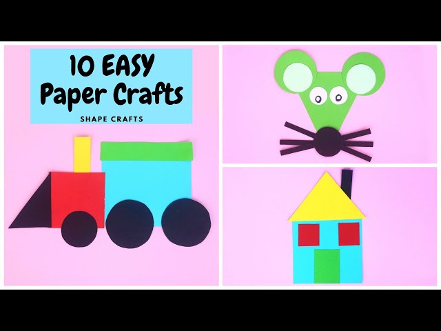 Paper Making for Kids :: A Handmade Paper Shapes Tutorial