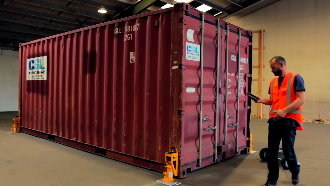 How to Weigh Containers on the Ground with BISON C Jacks