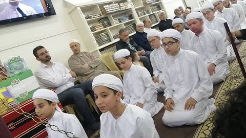 زفة حفاظ القرآن الكريم بجامع زيد بن ثابت 🎓💥