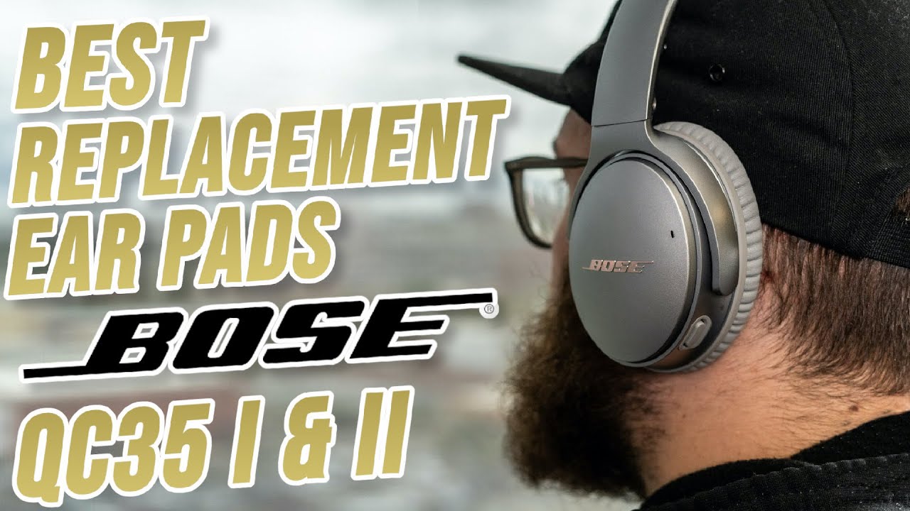 Bose QC45 Replacement Ear Pads by Wicked Cushions