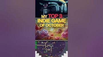 3 Indie Games, 3 Different Art Styles - My Top Indie Games October 2025
