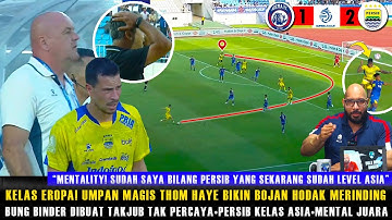 🔵BUNG BINDER DIBUAT TAK PERCAYA! REAKSI HODAK LIHAT UMPAN MAGIS THOM HAYE VS AREMA🔥BARBA FANTASTIS
