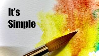 Watercolour ISN'T As Complicated As You Think !!!