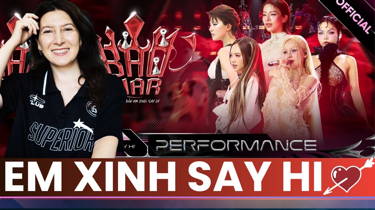 BAD LIAR - Lâm Bảo Ngọc, Pháo, Phương Mỹ Chi, Saabirose, Liu Grace | Em Xinh Say Hi🍂Reaction