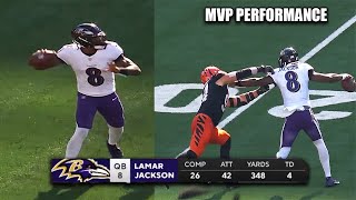 Lamar Jackson STUNNED Bengals Defense 🤩 4 TD Performance 🔥 Ravens vs Bengals 2024 Highlights