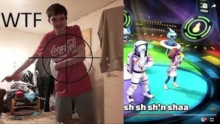 Man In Shorts Reacting To Space Dance English Ver. Yo-Kai Watch Ending Song 3