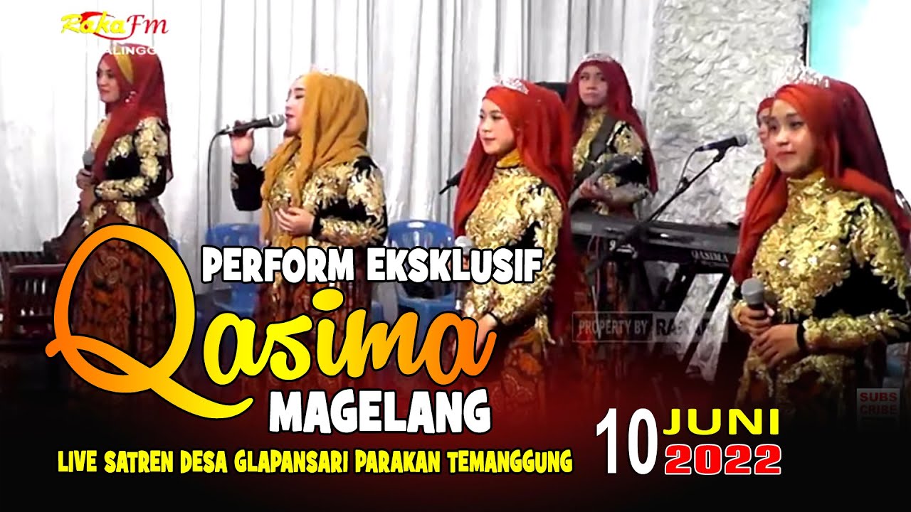 LIVE PERFORM Qasima Magelang || di Dusun Santren Desa Glapansari Parakan Temanggung