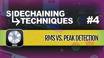 Logic Pro 11 Sidechaining | #04 Peak vs. RMS Detection