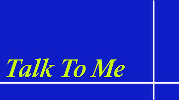 Talk to me Demo | Kodular Apps